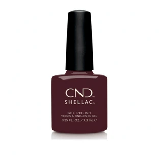 Полуперманентный лак для ногтей CND Shellac Черная вишня 7,3 мл