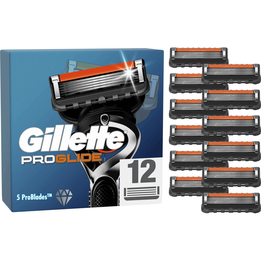 Змінні головки Gillette Fusion Proglide 12 шт.: ціни та характеристики