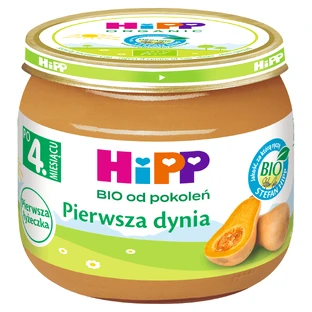 HiPP Перший Овочевий Біо Перший Гарбуз, після 4 місяців, 80 г