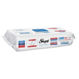 Салфетки для влажной уборки пола с добавлением отбеливателя Easy Clean, 50 штук, Sleepy