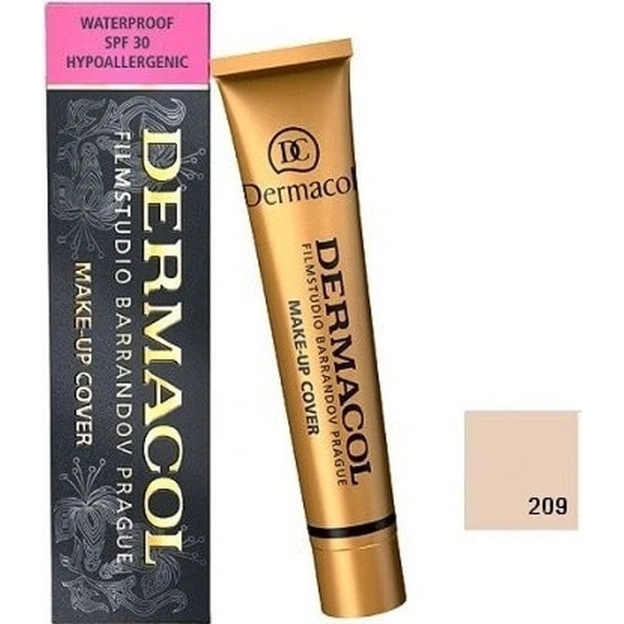Dermacol Dermacol Покриття для макіяжу 209 1×30 мл, макіяж з екстремальним покриттям: ціни та характеристики
