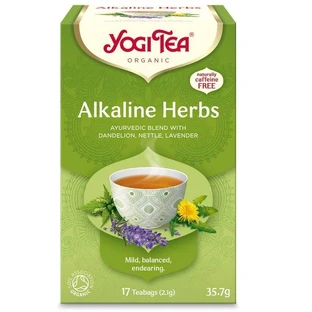 Органический щелочной травяной чай, 17 пакетиков, Yogi Tea