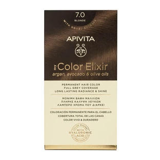 Краска для волос My Color Elixir, оттенок 7.0, Apivita