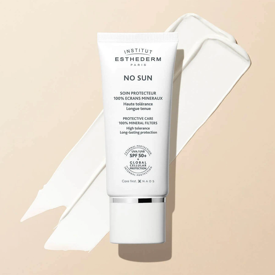 Institut Esthederm NO SUN Захисний крем (для обличчя) зі 100% мінеральними фільтрами SPF 50+ 50 мл: ціни та характеристики