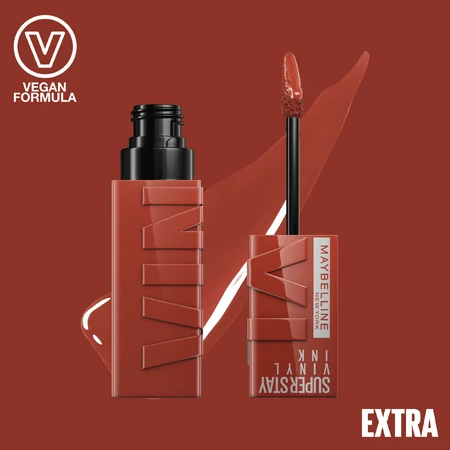 Рідка помада Maybelline New York Superstay Vinyl Ink 130 Extra Liquid Lipstick, 4.2 мл: ціни та характеристики