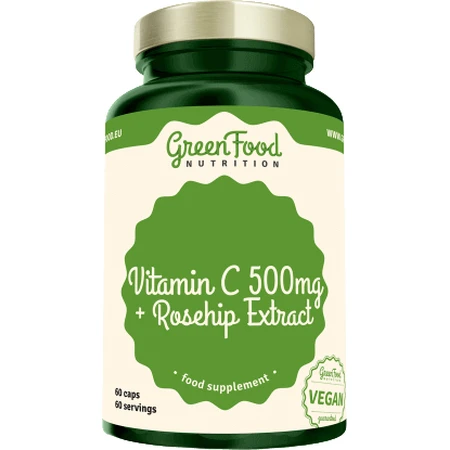 GreenFood Nutrition GreenFood Витамин C 500 + экстракт абрикоса 60 капсул: цены и характеристики