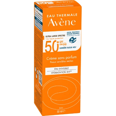 Avène Крем SPF 50+ без віддушок для чутливої шкіри 50 мл: ціни та характеристики