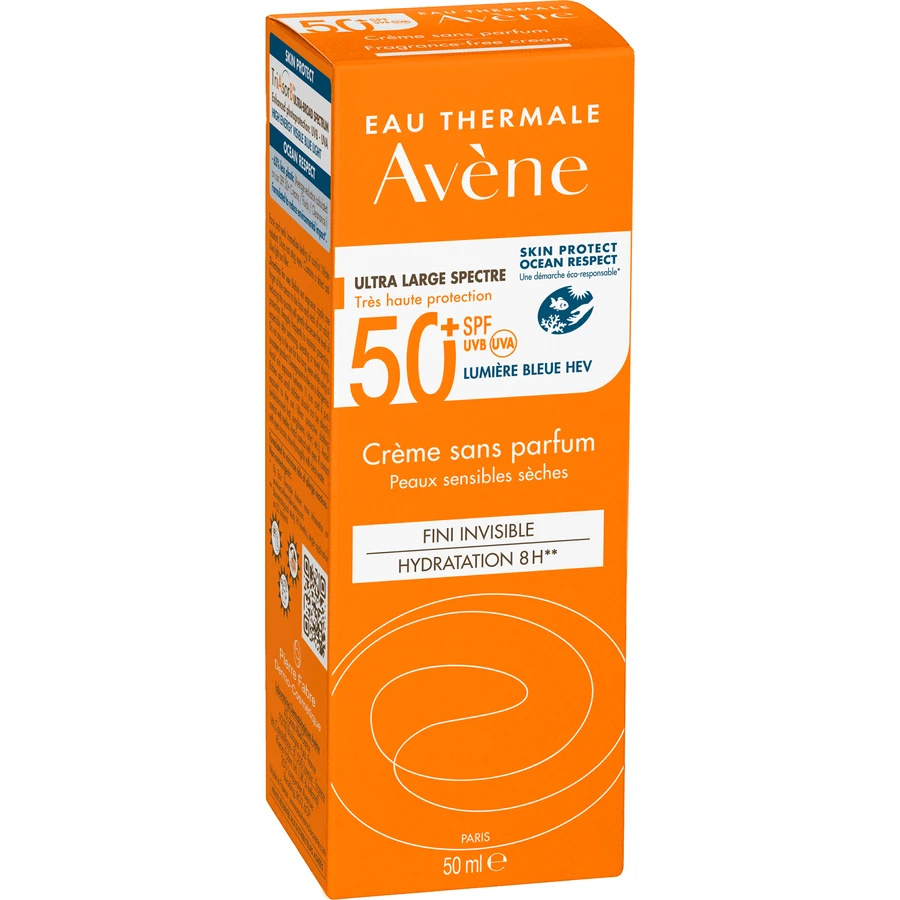 Avène Крем SPF 50+ без віддушок для чутливої шкіри 50 мл: ціни та характеристики