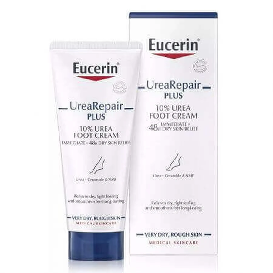 Крем для ніг Eucerin UreaRepair Plus з 10% сечовини, 100 мл: ціни та характеристики