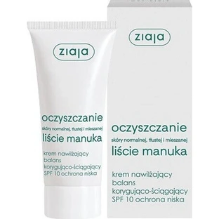 Ziaja Manuka - денний крем нормалізуючий для жирної та комбінованої шкіри 12+ 1×50 мл, денний крем
