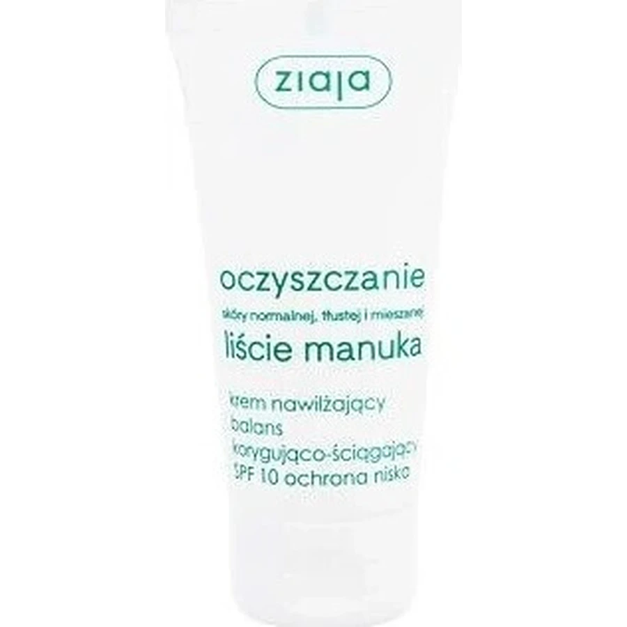 Ziaja Manuka - денний крем нормалізуючий для жирної та комбінованої шкіри 12+ 1×50 мл, денний крем: ціни та характеристики