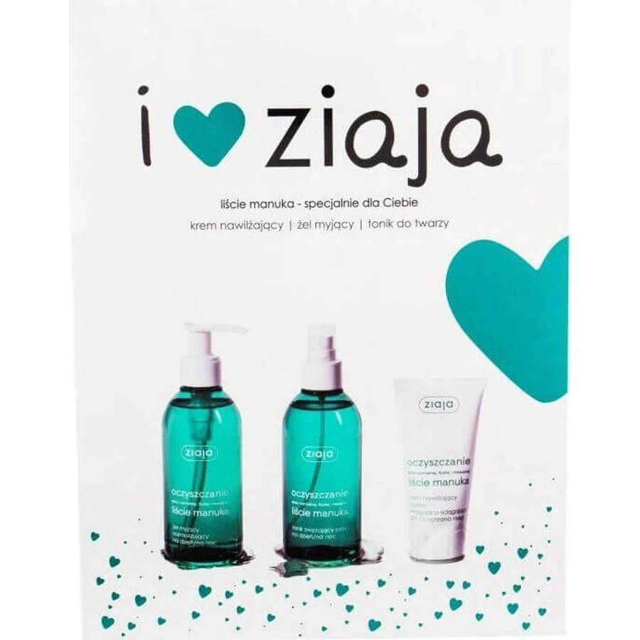 Ziaja Manuka - денний крем нормалізуючий для жирної та комбінованої шкіри 12+ 1×50 мл, денний крем: ціни та характеристики