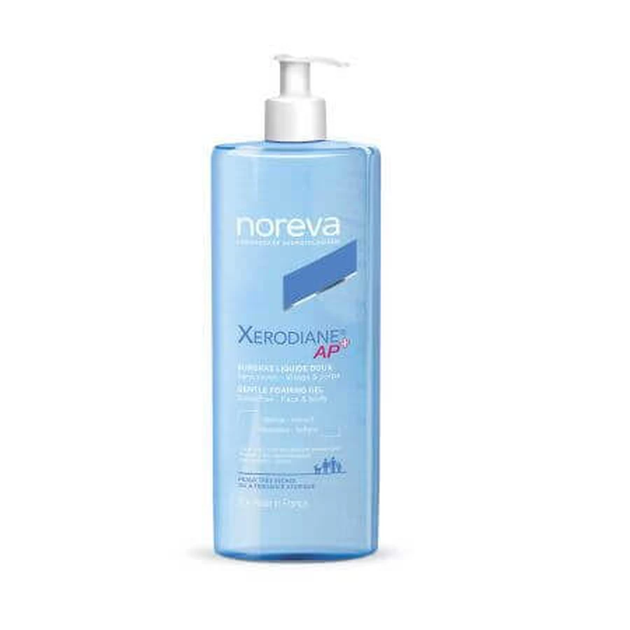 Ніжний піноутворюючий гель Noreva Xerodiane AP+, 1000 мл: ціни та характеристики
