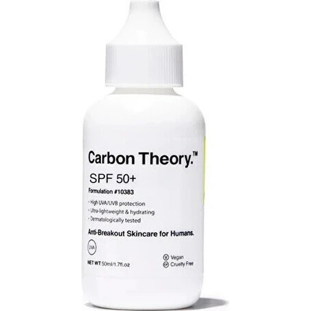 Carbon Theory, крем SPF 50+ 50 мл, солнцезащитный крем: цены и характеристики