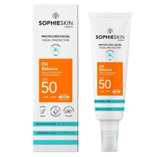 Крем для обличчя Oil Balance для жирної шкіри SPF 50 Oil Balance Facial Protection, 50 мл, Sophieskin