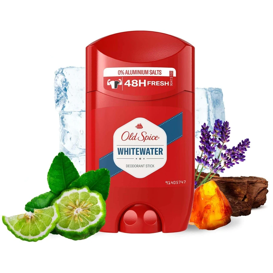 Old Spice Whitewater Твердый дезодорант со свежим ароматом 50 мл: цены и характеристики