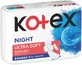 Kotex® Ultra SOFT Night 6 шт