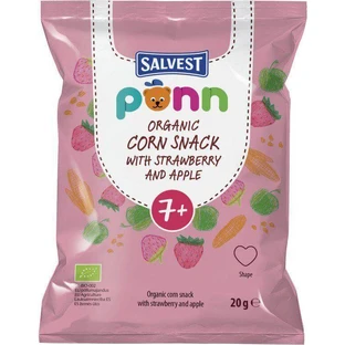 Органические клубничные чипсы Salvest Põnn, 1 x 20 г.