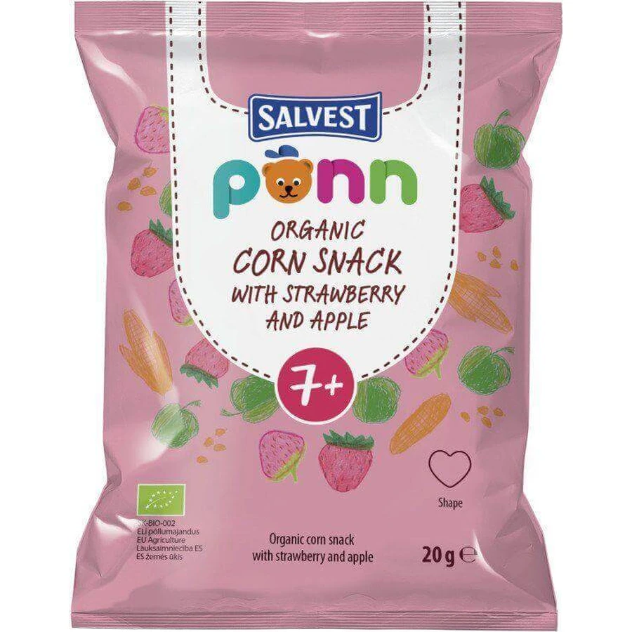 Органические клубничные чипсы Salvest Põnn, 1 x 20 г.: цены и характеристики