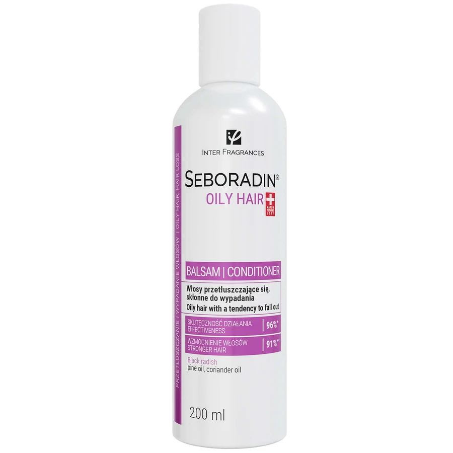 Бальзам для жирного волосся Seboradin Oily Hair Бальзам для жирного волосся та волосся, схильного до випадіння, 200 мл: ціни та характеристики