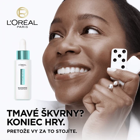 L'Oréal Paris Bright Reveal Сироватка проти темних плям з ніацинамідом 30 мл: ціни та характеристики