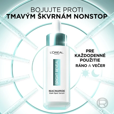 L'Oréal Paris Bright Reveal Сироватка проти темних плям з ніацинамідом 30 мл: ціни та характеристики