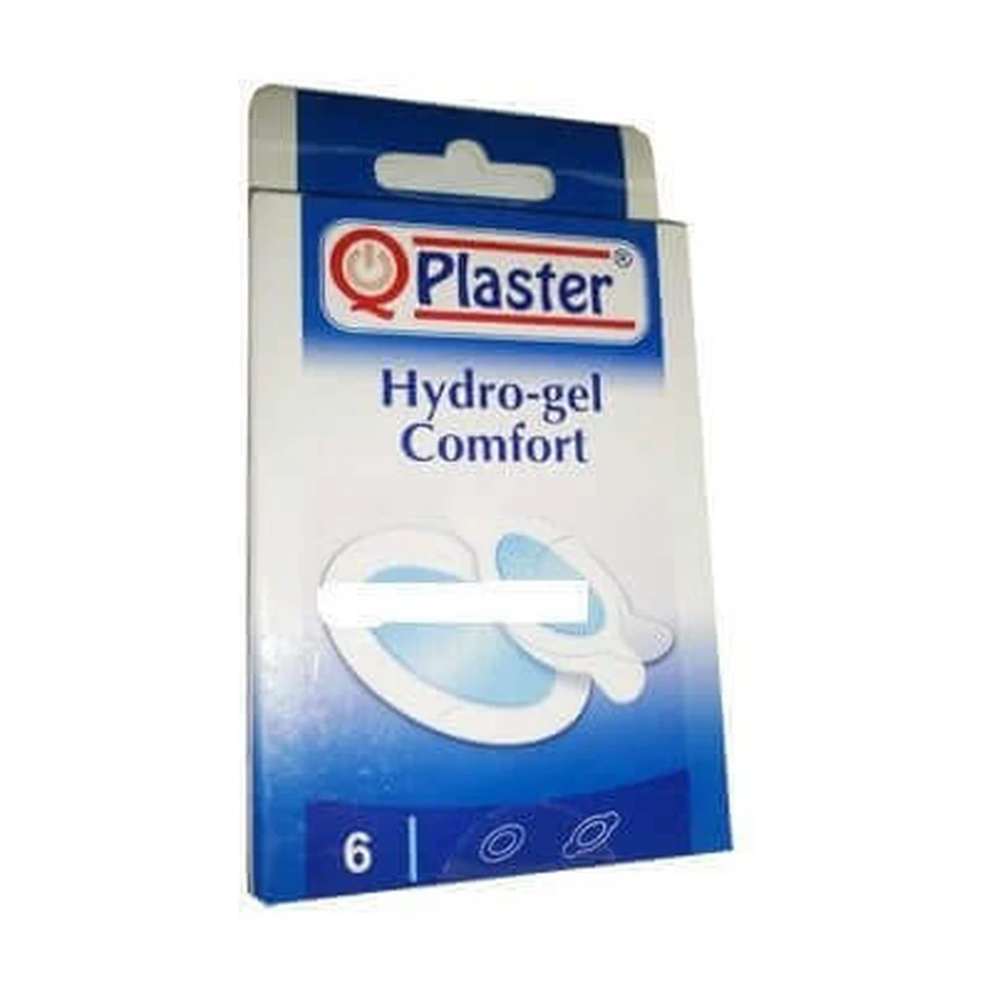 Гідрогелеві пластирі Comfort, 6 штук, QPlaster: ціни та характеристики