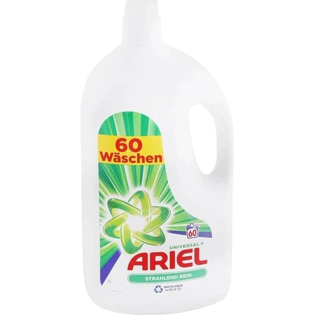 ARIEL GEL 3L / 60PD BRILLIANT CLEAN UNIVERSAL+ 1×3000 мл, гель для стирки: цены и характеристики