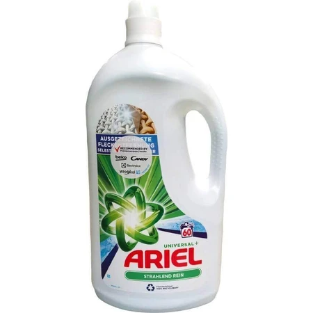 ARIEL GEL 3L / 60PD BRILLIANT CLEAN UNIVERSAL+ 1×3000 мл, гель для стирки: цены и характеристики
