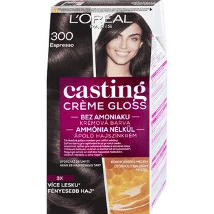 Loreal Paris CASTING CREME GLOSS CASTING CREME GLOSS Колір pr 300 aten dark, 1 шт.