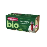 Органічне пюре з індички та картоплі, 2 х 80г, Plasmon
