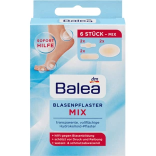 Пластирі Balea Mix MTB, 6 шт