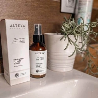 Alteya Organics зволожуючий квітковий тонік Luminous Rose 1×120 мл, квітковий тонік