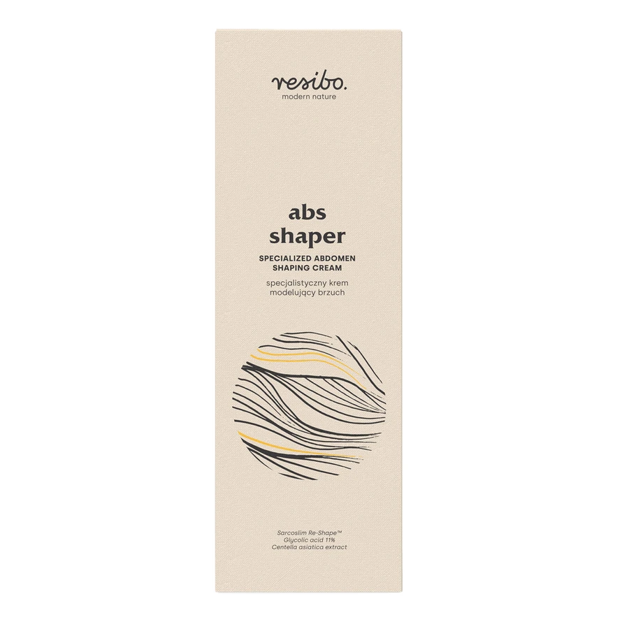 Resibo ABS Shaper, спеціальний крем для формування живота, 75 мл: ціни та характеристики