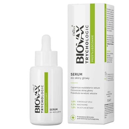 Biovax Trychologic Permeation, сироватка для жирної шкіри, 50 мл + шампунь для волосся та жирної шкіри, 50 мл безкоштовно: ціни та характеристики