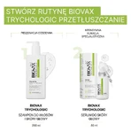 Biovax Trychologic Permeation, сироватка для жирної шкіри, 50 мл + шампунь для волосся та жирної шкіри, 50 мл безкоштовно: ціни та характеристики