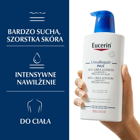 Лосьон для тела Eucerin UreaRepair Plus 10% для очень сухой и огрубевшей кожи, 400 мл: цены и характеристики