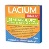 Лаціум Юніор 25 млрд КУО Zdrovit Lacium Junior, 10 капсул
