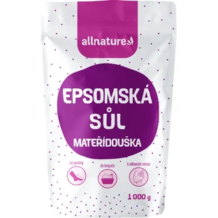 Сіль Епсома Allnature, 1 х 1000 г