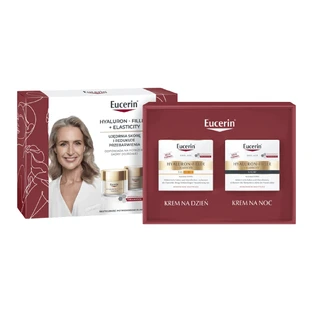 Набір Eucerin Hyaluron-Filler + Elasticity, денний крем, 50 мл + нічний крем, 50 мл