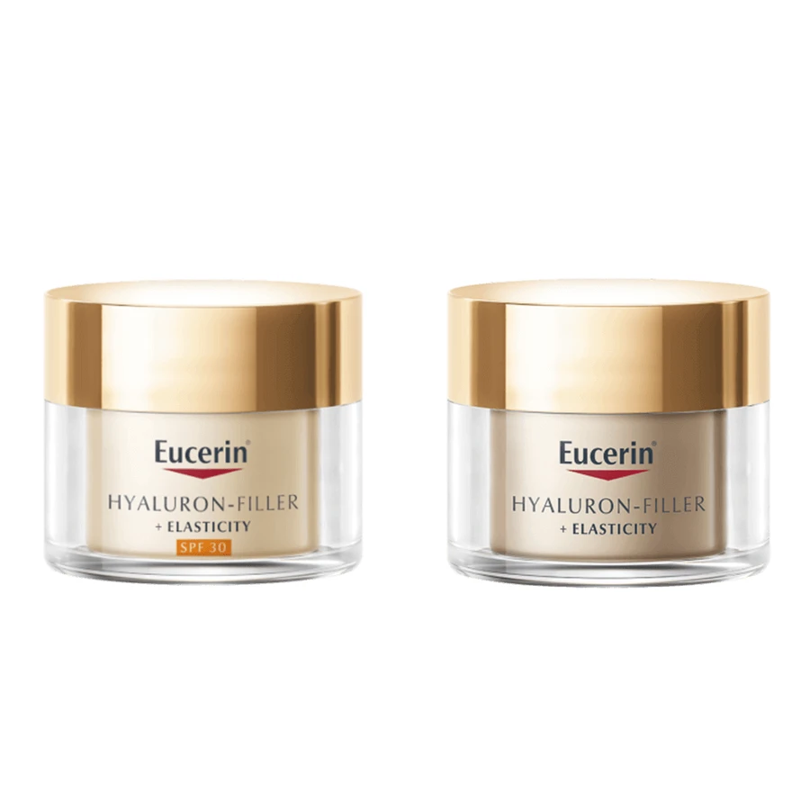 Набір Eucerin Hyaluron-Filler + Elasticity, денний крем, 50 мл + нічний крем, 50 мл: ціни та характеристики