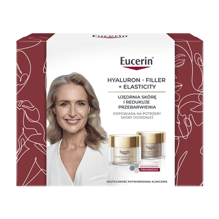 Набір Eucerin Hyaluron-Filler + Elasticity, денний крем, 50 мл + нічний крем, 50 мл: ціни та характеристики