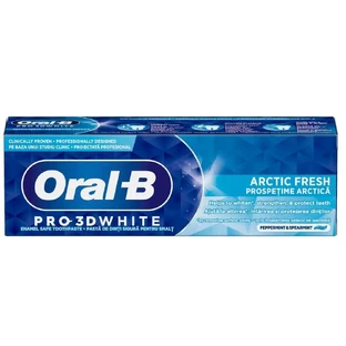 Зубная паста Pro 3D White Арктическая свежесть, 75 мл, Oral-B