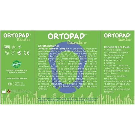 Глазной пластырь Pietrasanta Pharma Ortopad Simpaty Master-Aid, Regular, детский, 85x59 мм, 50 шт.: цены и характеристики