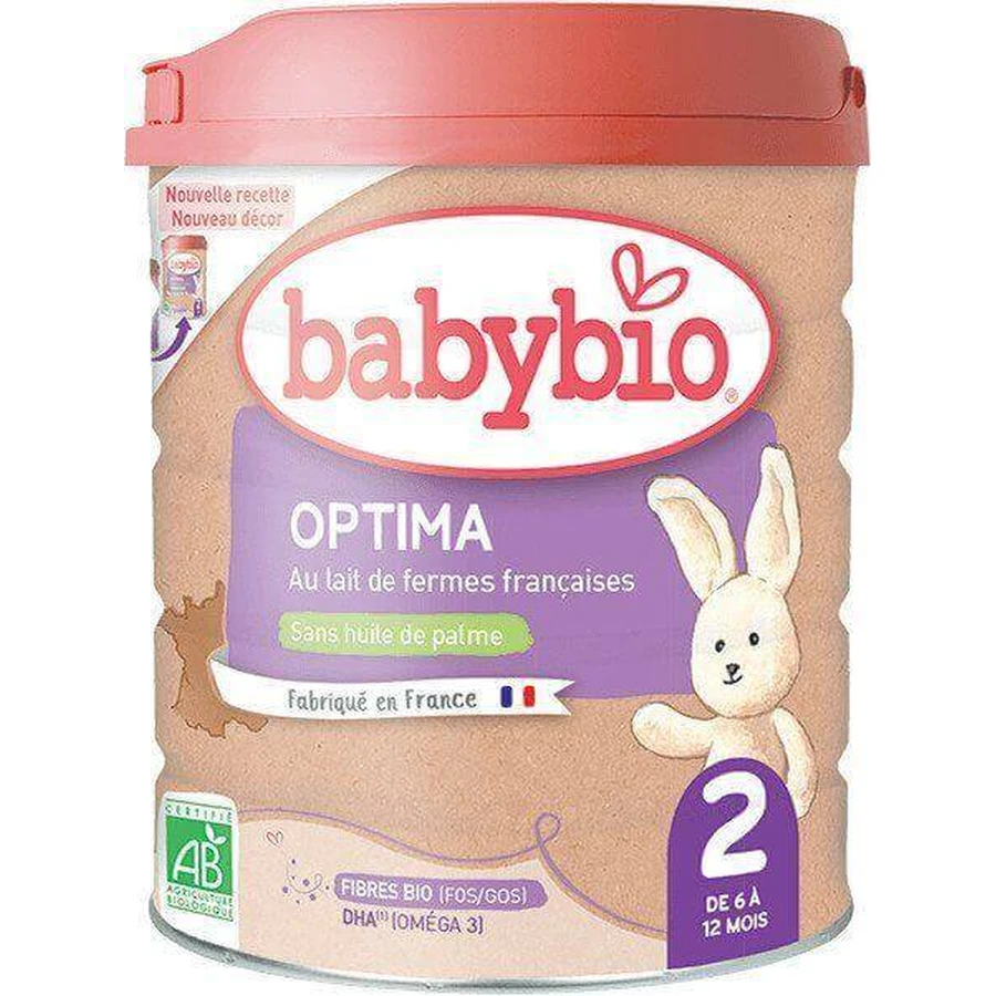 Babybio Optima 2 Continuing органическое грудное молоко 800 г: цены и характеристики