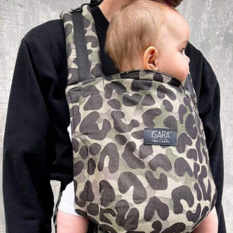 Эргономичная детская переноска Quick Full Buckle, Tiba+Marl Camo, Isara: цены и характеристики