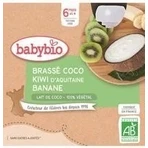 BABYBIO Десерт с кокосовым молоком - яблоко и груша (4x 85 г) 4×85 г: цены и характеристики