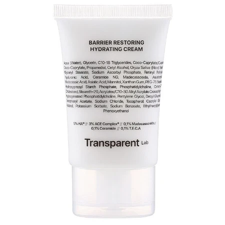 Крем для обличчя Transparent Lab Barrier Restoring Hydrating Cream, ультразволожувальний, 50 мл : ціни та характеристики