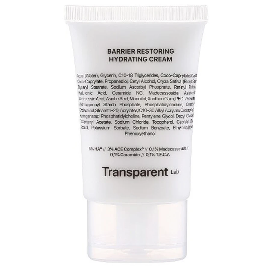 Крем для обличчя Transparent Lab Barrier Restoring Hydrating Cream, ультразволожувальний, 50 мл : ціни та характеристики