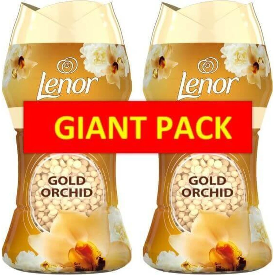 Lenor Бисер 2 x 140 г Золотая орхидея 1×140 г, ароматизированный бисер для белья: цены и характеристики